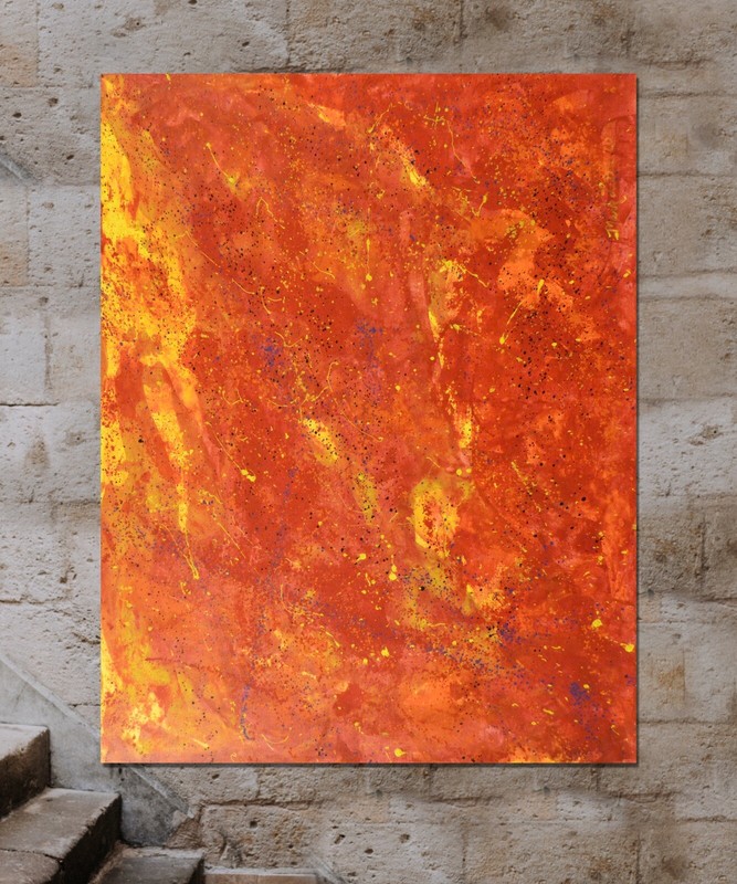 Mark Little Original Profession￼al Painting 81” X 62”(6ft 9in)Abstract Modern XL gallery