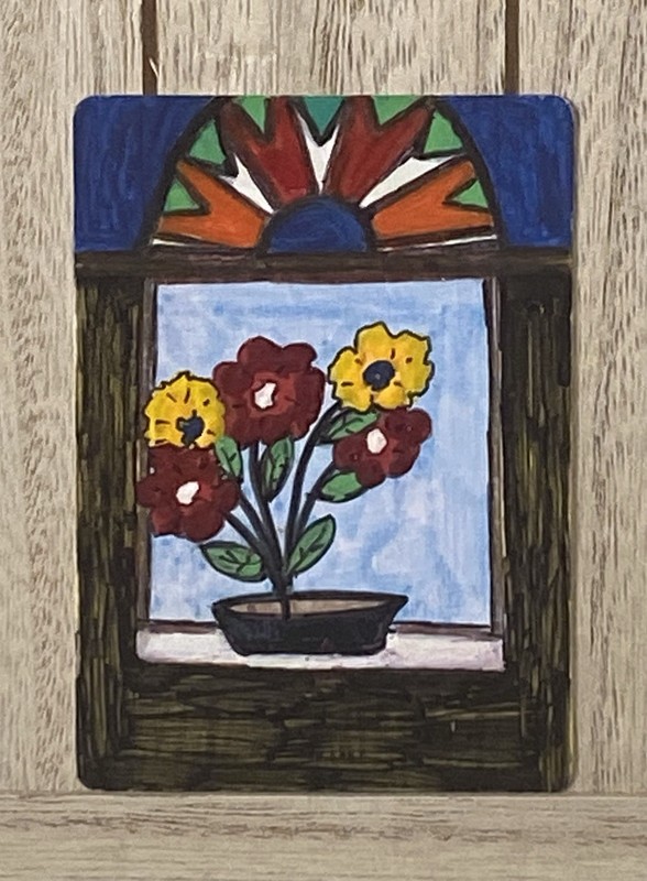Classic Style. Original ACEO Art Card