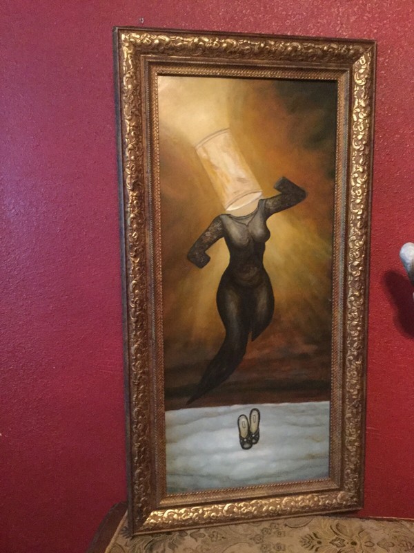 Freehand Original Oil Painting Light Within