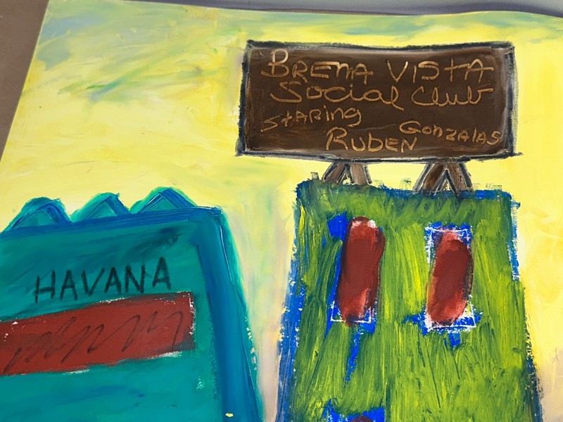 Original Painting - Buena Vista Social Club, Ruben Gonzales Havana Cuba gallery