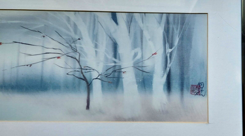 “Solitude” by Poon Tai - signed and numbered - Plus signed & dated on the back. gallery