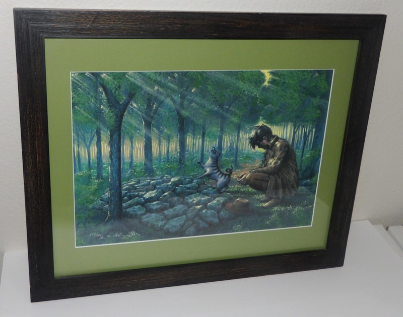 (3) LIMITED EDITION HANDSIGNED NUMBERED & FRAMED ALAN M CLARK DARK TOWER PRINTS gallery