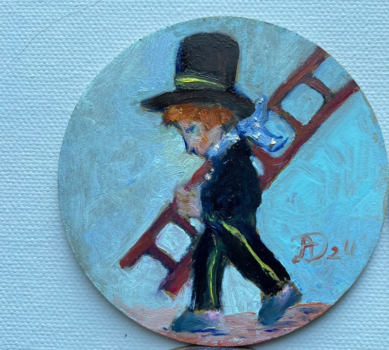 Gift for St Patrick Day GlassCoaster Abstract artwork One-of-a-kind Artwork eBay