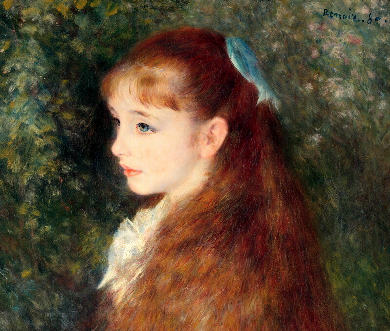 Irene Cahen d’Anvers by Auguste Renoir Art Giclee Printed Oil Painting Print gallery