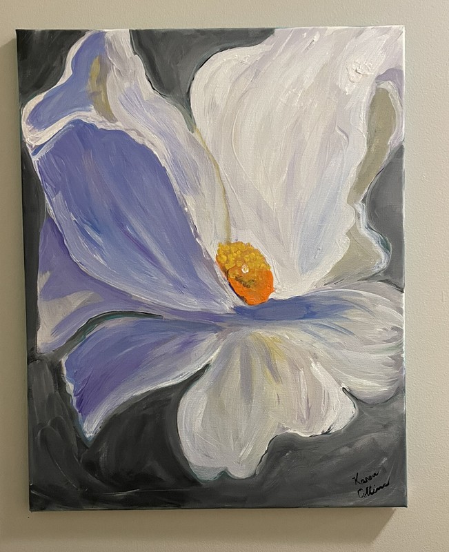 Magnolia Painting-original Karen Collins