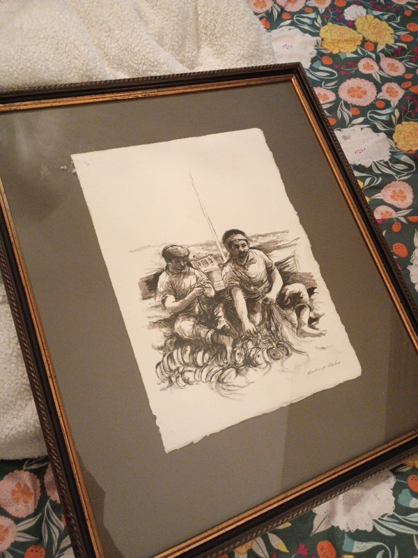 Robert Fabe Original Work. Signed Not A Print. By Artist
