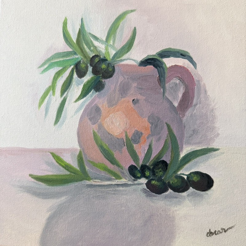 Olives 9512, oil painting on canvas gallery