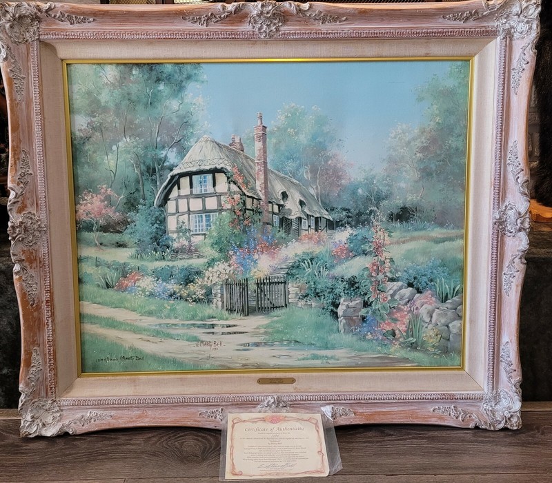 MARTY BELL «HOLLYBUSH» S/N 1094/1200…IMAGE SIZE 24 X 30 WITH COA