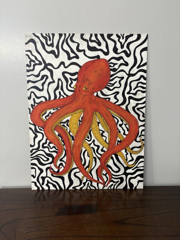Tangled Currents Painting gallery