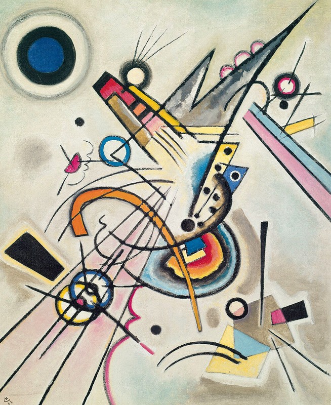 Diagonal by Wassily Kandinsky handmade Oil Painting Reproduce WK113