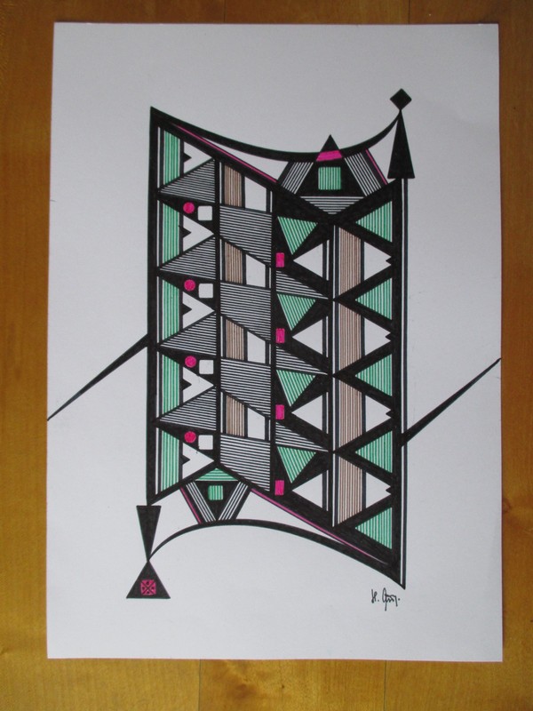 Original Ink Graphic, from 2026 – B. No.: 5327 – A4