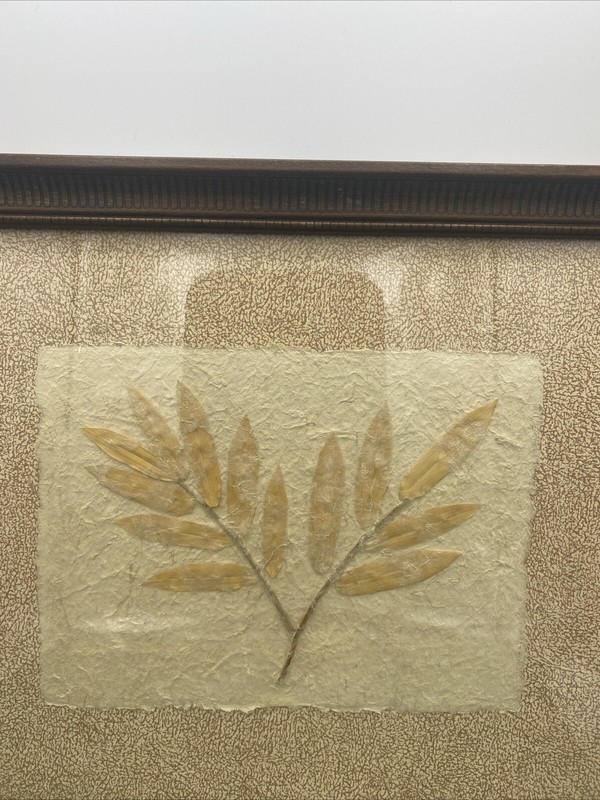 Interia Exotic Foliage Handmade Paper By Artisans In Madagascar Floated Pebble gallery