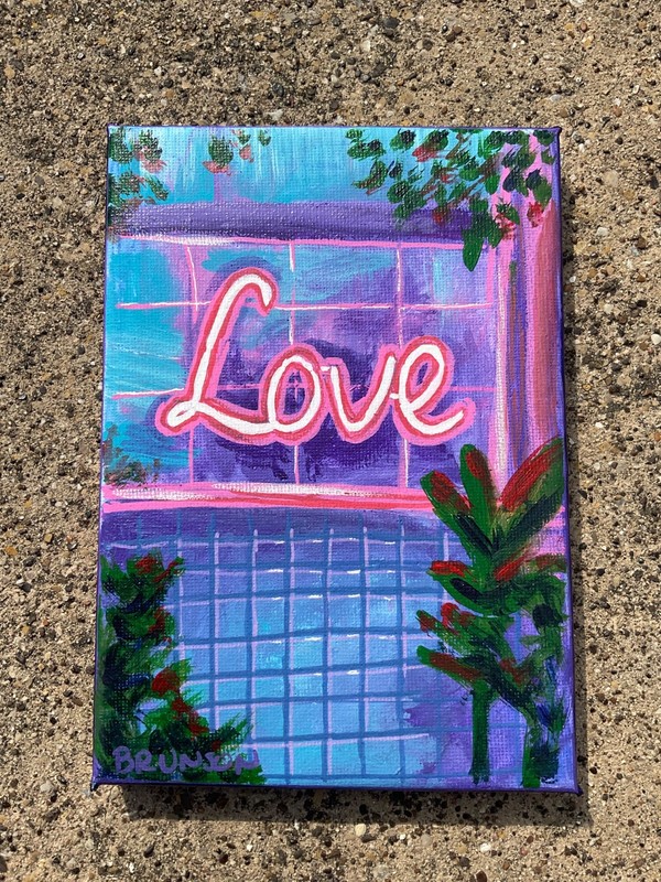 Original Acrylic Painting PRINT | Archival Premium Matte 5×7 by Tiffanie Brunson