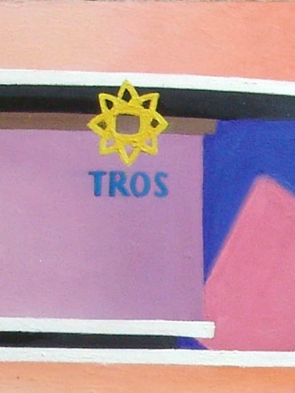 Gameshow- 20x35" lingo tv television people hyperrealism painting G. Boersma gallery
