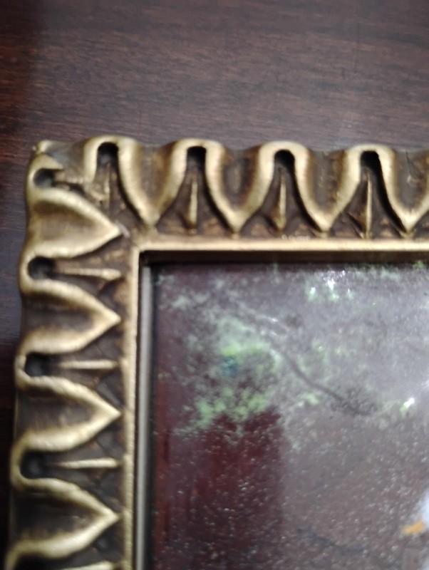 Max Karp Miniature Original Enamel-on-Copper Painting gallery