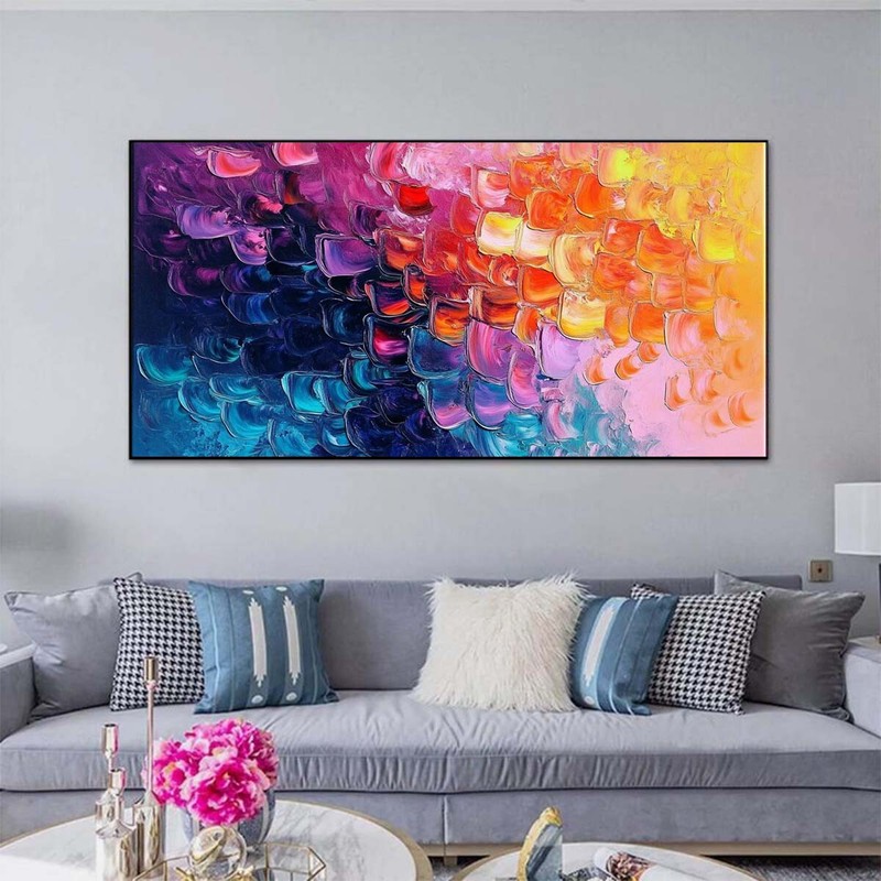 Abstract Hand Painted Oil Painting On Canvas For Living Room Home Decor X331