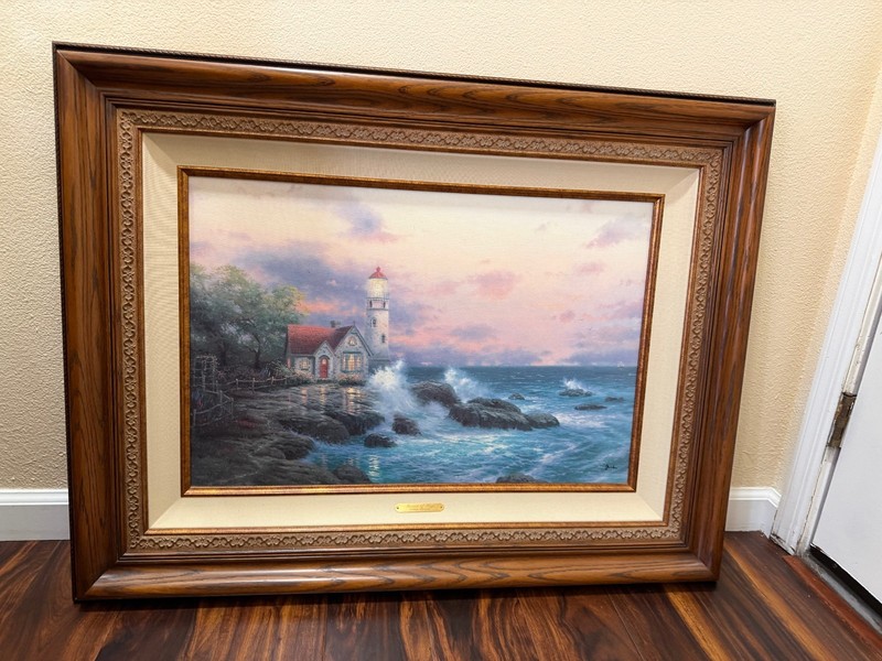 Thomas Kinkade – Beacon of Hope 88/275 A/P Canvas 18″ x 27″ Signed on Front