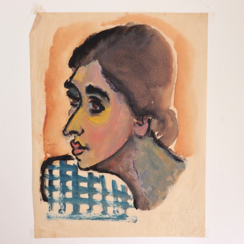 Helen Stein Modern Painting Gloucester Massachusetts Portrait Impressionist