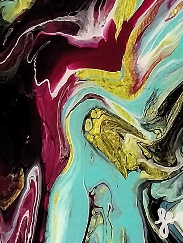 Original Abstract Acrylic Painting On Canvas gallery