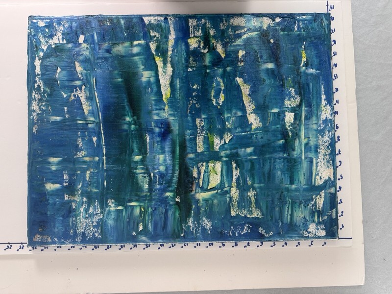 Vibrant Abstract Acrylic Pour Painting - Modern Wall Art - Resin Coated gallery