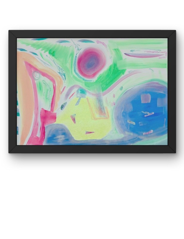 Original Murillo Painting | Come dal Ciel Precipita | Oil on Canvas | 30x40" gallery