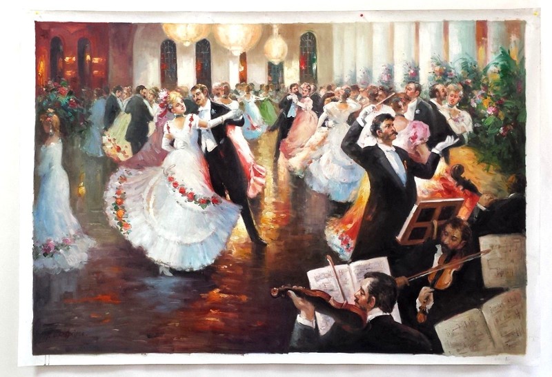 Old master Reproduction #E10, 48x72 (4 ft. x 6 ft.)100% Oil painting on Canvas gallery