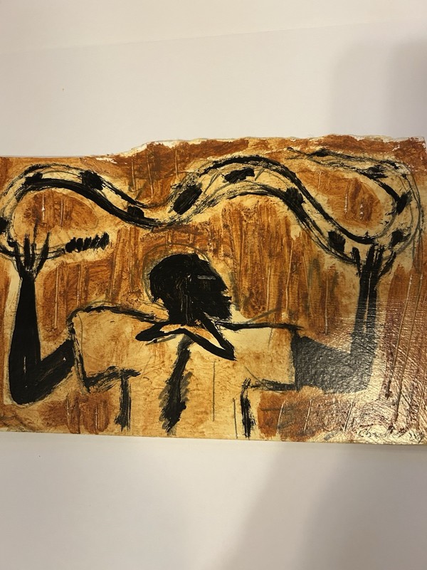 Steven Chandler, Georgia Red Mud Painter, “The Annointing”