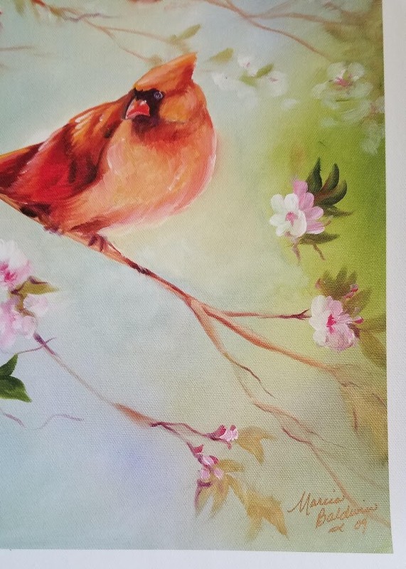 Marcia Baldwin Extremely Limited Editon Giclee on Canvas Numbered 6/25 W/LOA. gallery