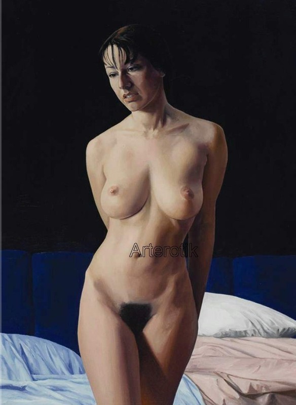 Erotic Art Nude Pin Up Girl Passion of Love Erotica Collection Canvas Picture 296