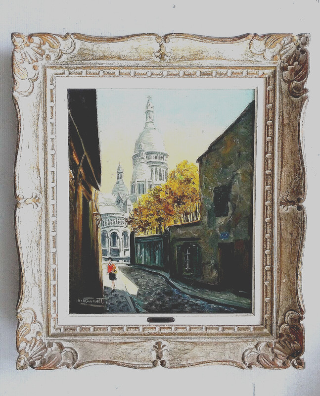 LISTED FRENCH ARTIST- Andre Franchet (1896-1961) O / C – 18″ x 15″ Signed
