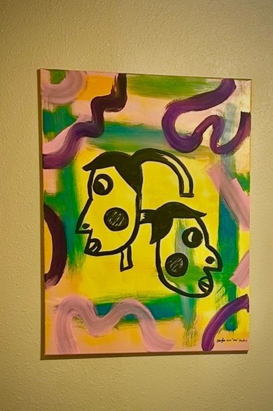 Hyperpigmentation Meme Inspired Original Abstract Pop Art 30×40 Canvas Painting