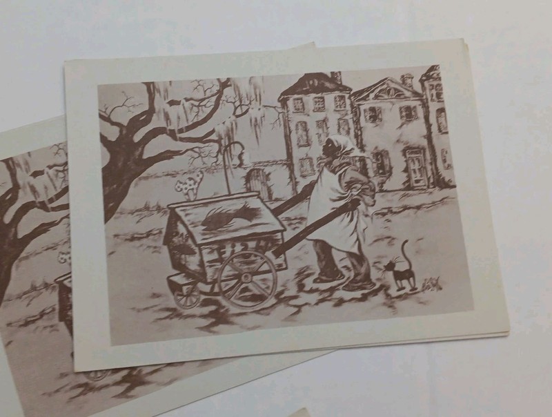 Alice Scott 1953 Gullah Orig Print Done 4 Porgy-n-Bess Not A Painting U PAINT IT gallery