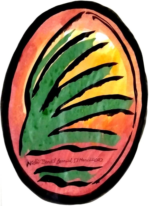 Original Painting Made & Signed By World Fame Artist Nidhi Bandil Agarwal Jaipur gallery