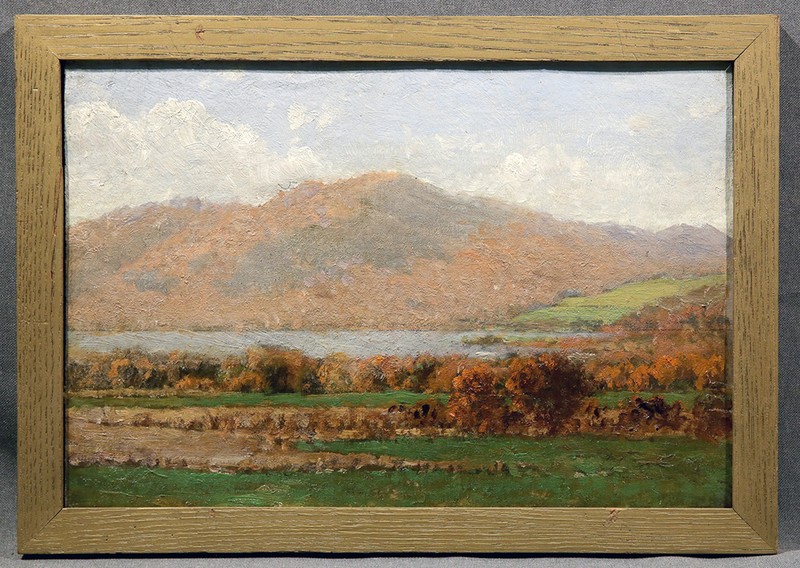 John B Bristol American Landscape Countryside Hills on Autumn