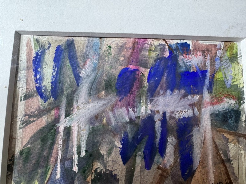 Angela Reed Breese "I can See Clearly Now" Acrylic/Mixed Media Painting -Framed gallery