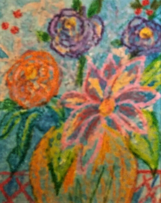 ACEO Still Life Today Mix Media by Award Winning Artist Stacey Torres ART gallery