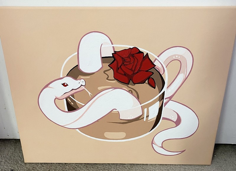 Snake Tea Painting gallery