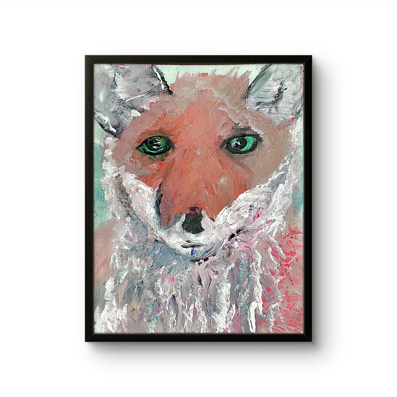 Kit Fox Contemporary Expressionist Original Painting gallery