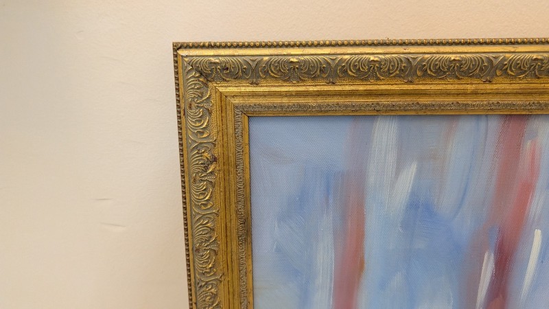large oil painting framed gallery