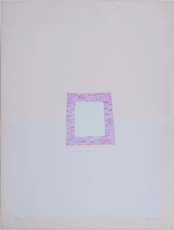 MODERN Artist Unidentified 20th Century / Color Lithograph Art, Signed 11/150