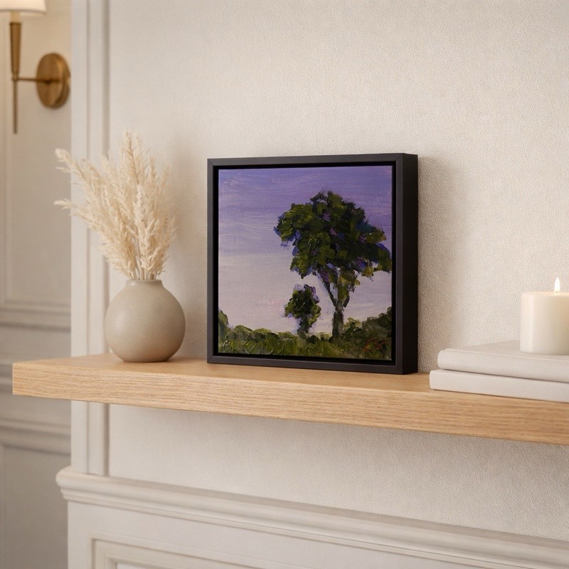 Original Impressionist Painting, Landscape Series #7, Nature Theme, Unframed gallery
