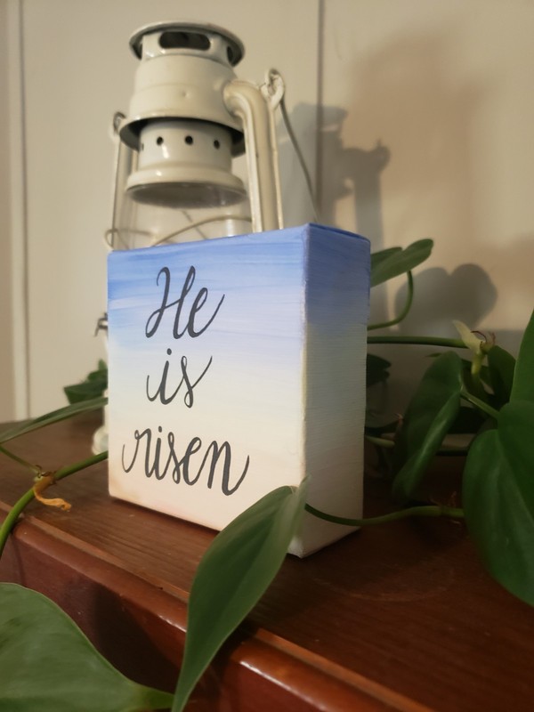 Resurrection Day Easter Christian Decor Canvas Wall Art He Is Risen gallery