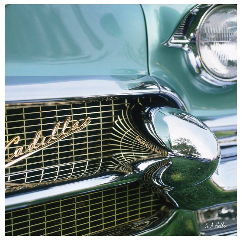 Classic Cadillac by Steven a Heller 1-Piece Unframed Canvas Drawing Print 30 In. gallery