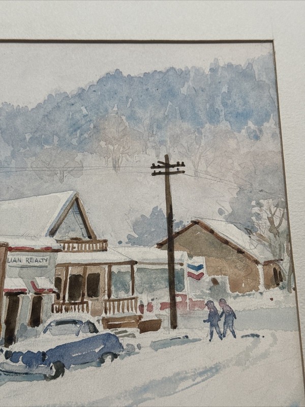 California Painting Landscape Historic Winter Julian Regionalism Impressionism gallery