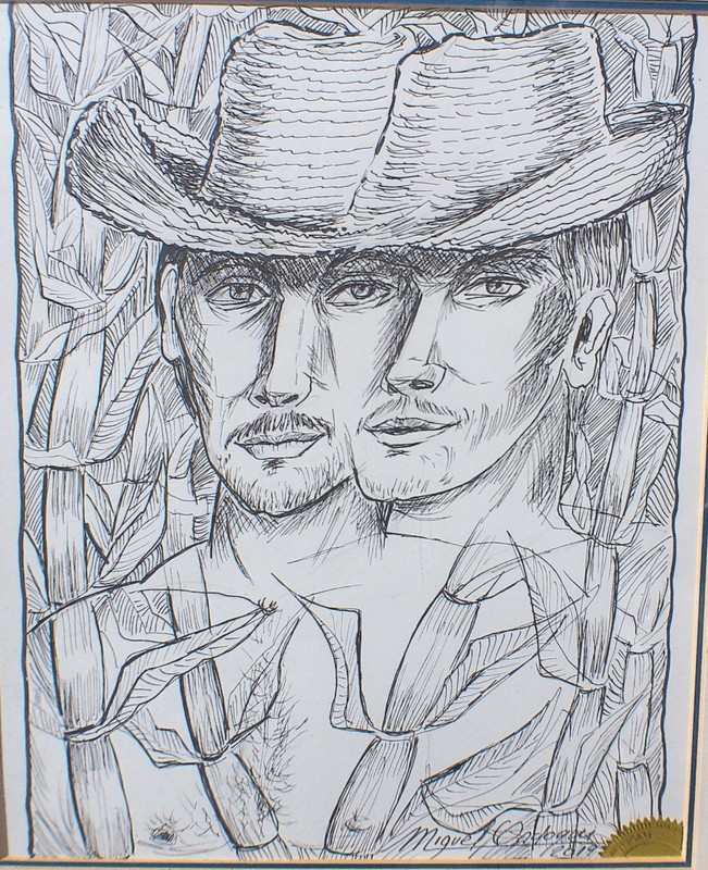 Miguel Ordoqui International famous Cuban Artist dated 2019 ( 1939 - 2023 ) gallery