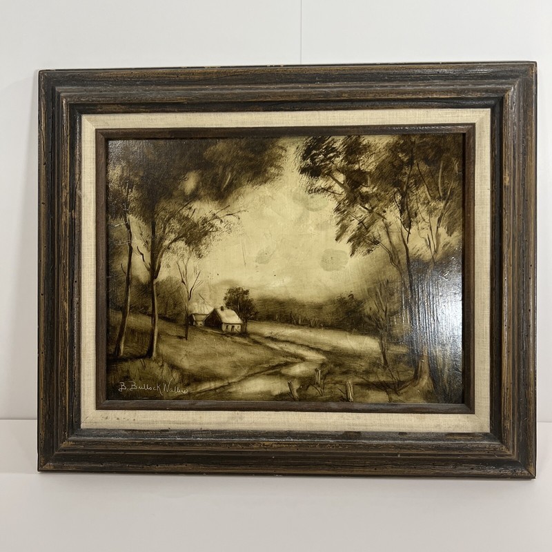 Painting Bernyce Bullock Walters Houston Texas Artist 1980s
