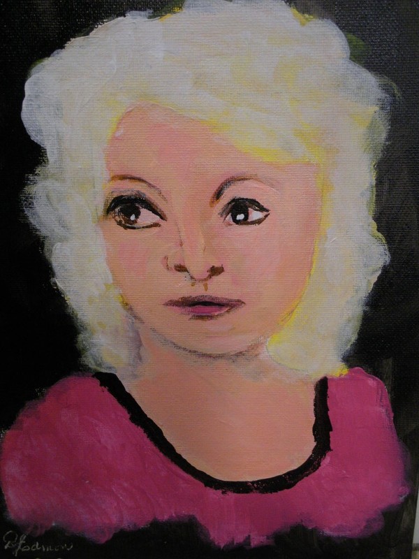 MAE WEST (young) 8×10 by BOBBY EDMON