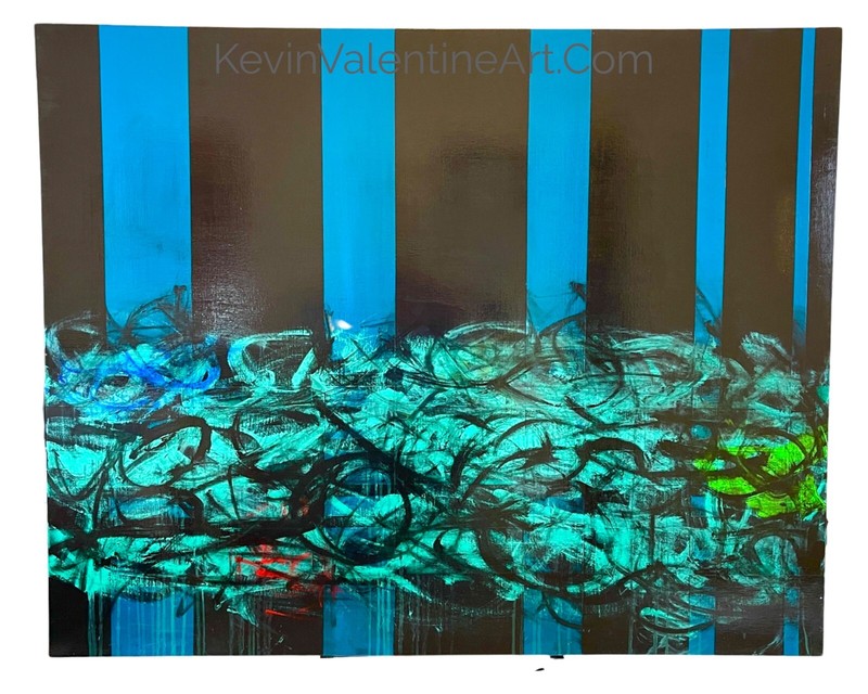 Original Large Scale Contemporary Abstract Canvas Painting