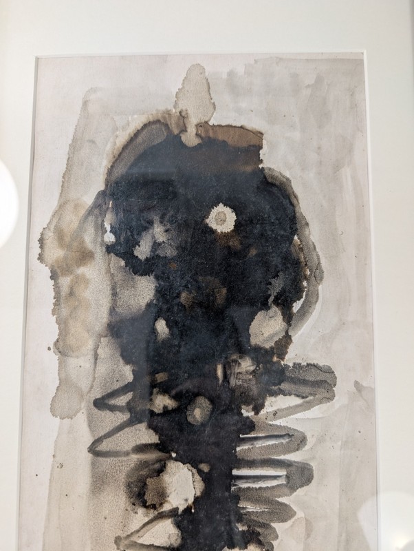 Cuban Artist Manuel Diaz Rosario Orisha Original Abstract Ink Art Painting gallery
