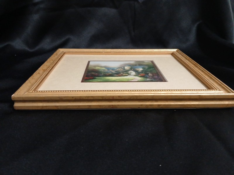Thomas Kinkade “Beyond Autumn Gate” 11 X 9.5 (including frame) gallery